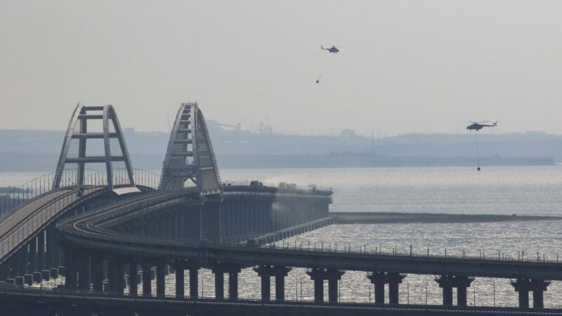 Rusija pojačala mjere sigurnosti na Krimskom mostu nakon eksplozije