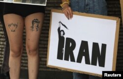 Protesti podrške žemana Irana u Meksiku, 27. septembar 2022.