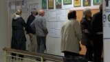 First voters at polling stations in Bosnia and Herzegovina 