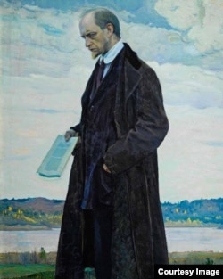 Михаил Нестеров. Мыслитель (портрет Ивана Ильина), 1921–1922