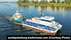 Научно-исследовательское судно «Пионер-М» взяло курс на Севастополь. Санкт-Петербург, 17 августа 2022 года
