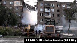 После российских ракетных ударов по Киеву
