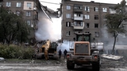 Russian Strikes Hit Kyiv And Other Ukrainian Cities