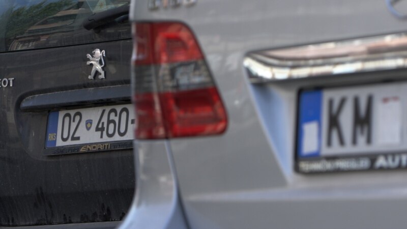 Kosovo License-Plate Issue Flares Up Again With Ban On Cars With Kosovar City Abbreviation