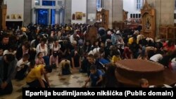 U hramu Svetog Vasilija Ostroškog, u Nikšiću, 4. septembra 2022. godine, služen je moleban "za srećan i blagosloven početak nove školske godine"