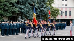 Militari moldoveni la ceremonia dedicată celei de-a 31-a aniversări a creării Armatei naționale - 3 septembrie 2022