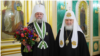 Mitropolitul Moldovei, Vladimir, și Kiril, Patriarhul Rusiei, 14 octombrie 2022, Moscova