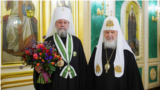 Mitropolitul Vladimir și patriarhul Kiril, 14 octombrie 2022