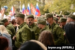 Мобилизация крымчан на войну в Украине. Севастополь, 27 сентября 2022 года