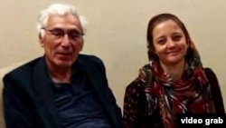 Cecile Kohler (right) and Jacques Paris were arrested in early May in Tehran while on vacation sightseeing in the Islamic republic. 