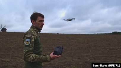 Drone-Operator Training Becomes A New Front In Ukraine's Fight Against Russia's