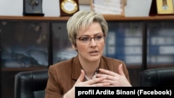 Predsednica opštine Preševo Ardita Sinani 