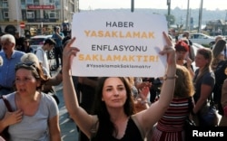 Protesti u Istanbulu zbog najavljenog zakona o "dezinformacijama", 21. juni 2022.