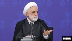 Gholamhossein Mohseni Ejei, the head of Iran's judiciary (file photo)
