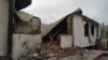 A house lies damaged following violent clashes in Kyrgyzstan's Batken district near the border with Tajikistan last month. 