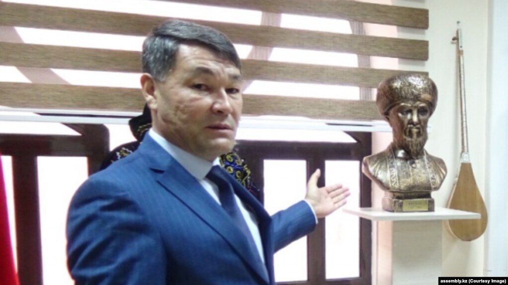 Председатель каракалпакского этнокультурного объединения Мангистауской области «Аллаяр жолы — Актау» Ниетбай Уразбаев 