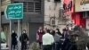 A video from October 12 shows female protesters being roughly handled by Iranian security forces in the city of Rasht, in Iran's northern Gilan Province.