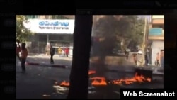 تصویری آرشیوی از اعتراضات در سنندج