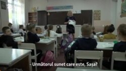 Profesoara din Ucraina care și-a găsit refugiu la un gimnaziu din Chișinău 