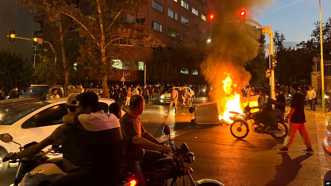 Iran has been rocked by protests since the death of a young woman in police custody last month. 