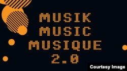 Musik Music Musique 2.0. Фрагмент фирменного стиля проекта