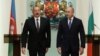 Азерският президент Илхам Алиев и българският му колега Румен Радев
