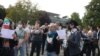 Protest ispred Ambasade Irana u Beogradu 