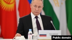 There is "no need for massive strikes" now because most of the designated targets have been hit and "we have not set ourselves the task of destroying Ukraine," Russian President Vladimir Putin said in the Kazakh capital.