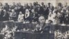 N. Hrușciov ia cuvântul la Congresul mondial pentru dezarmare și pace de la Moscova. Imagine preluata din „Pravda”, 11 Iulie 1962