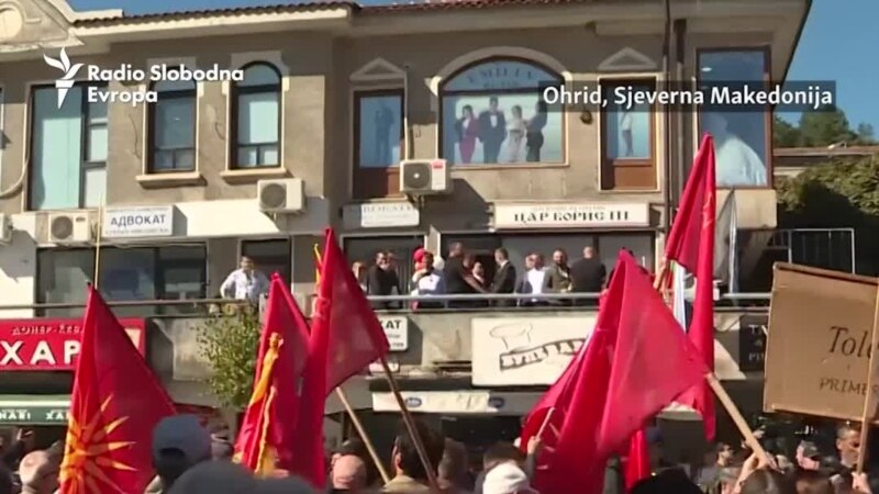 Ohrid: Protesti protiv otvaranja kluba sa imenom kolaboracioniste