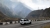 Many Russians are making their way to Georgia via the Kazbegi border crossing in the Caucasus Mountains