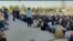 محوطه کارخانه نیشکر هفت‌تپه