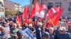 Протестът срещу откриването на българския клуб в Охрид, 7 октомври 2022 г.