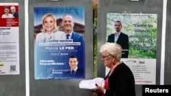 پوستر تبلیغاتیِ انتخابات پارلمانی ۲۰۲۴ در فرانسه