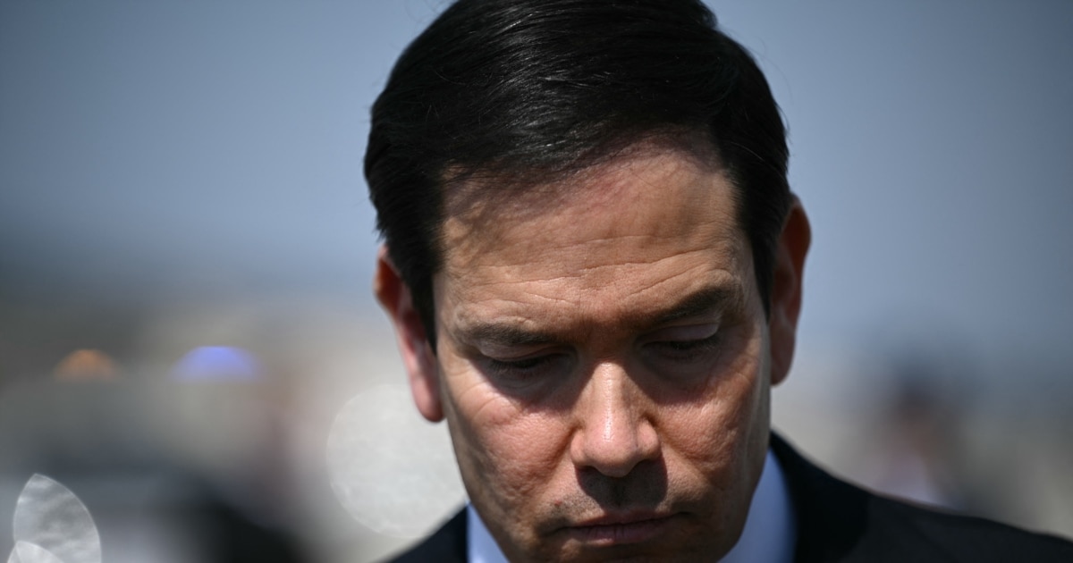Rubio Lands in France With Message for G7: Do More On Iran