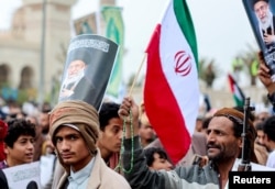 Демонстрация в поддержку Ирана в Йемене, Сана, 6 марта 2026 года