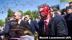 Посол РФ после атаки в Варшаве, 9 мая 2022 года