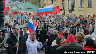 Бессмертный полк в с петербурге