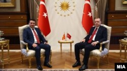 Средба на премиерот Зоран Заев со претседателот на Турција Реџеп Таип Ердоган во Анкара