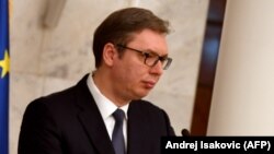 Српскиот претседател Александар Вучиќ 