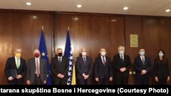Visoki predstavnik EU za vanjsku i sigurnosnu politiku Josep Borrell na sastanku sa Kolegijem Parlamenta Bosne i Hercegovine