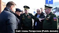 Александр Лапин и Рустам Минниханов. Март 2026 года