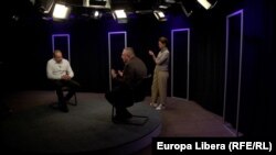 La dezbaterea din studioul Europei Libere la Chișinău