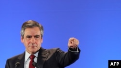  Francois Fillon în perioada campaniei pentru prezidențiale din aprilie 2017
