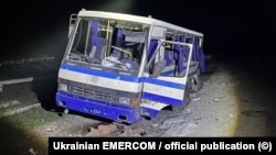 Последствия удара по порту Одессы вечером 19 декабря