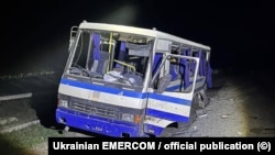 Последствия российского обстрела порта в Одесской области. Украина, 19 декабря 2025 года