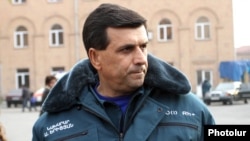Armenia - Minister for Emergency Situations Amen Yeritsian, 30Nov2012.