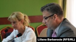 Ambasadorul Dirk Schueble la conferința de presă de la Chșinău