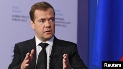 Президент России Дмитрий Медведев