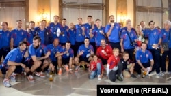 Doček košarkaša